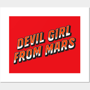 Devil Girl From Mars Posters and Art